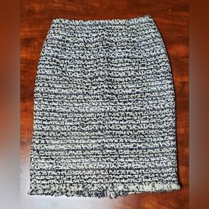 Nanette Lepore Women's Tweed Pencil Skirt